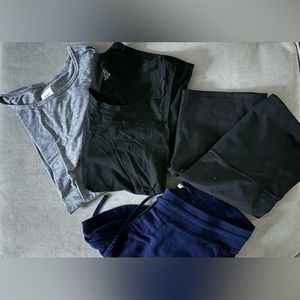 Gap Maternity Bundle - two shirts and two shorts